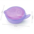 Mash and Serve Bowl for Babies Toddlers Portable Detachable Dinnerware with Spoon & Lid Pink image 5