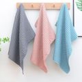 Honeycomb Weave Soft Quick Dry Lint Free Towel Dark Grey image 1