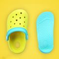 Toddler / Kids Breathable Solid Slippers Yellow image 2