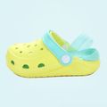 Toddler / Kids Breathable Solid Slippers Yellow image 4