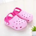 Toddler / Kid Hollow Out Vented Clogs Pink image 4
