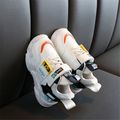 Toddler Boy / Girl Fashion Letter Decor Casual Athletic Shoes White image 2