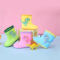 Toddler / Kid 3D Dinosaur Decor Rain Boots Pink