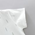 2pcs Baby Boy 100% Cotton Allover Tree Print Short-sleeve Tee & Shorts Set Grey image 4