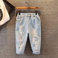 Baby / Toddler Fashion Ripped Jeans  Blue image 1