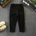 Toddler Girl/Boy Black Ripped Denim Jeans Black image 5
