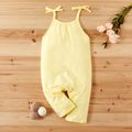 Baby / Toddler Girl Solid Halter Onesies Yellow image 1