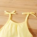 Baby / Toddler Girl Solid Halter Onesies Yellow image 3