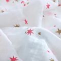 100% Cotton Gauze Newborn Baby Quilt Swaddle Blanket Receiving Blanket Kids Bedding Pink image 2