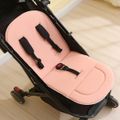 Stroller Seat Liner Stroller Cushion Pads Car Seat Insert for All Seasons Pink image 3
