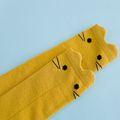 Lovely Cat Design Stockings for Baby Girl Yellow image 2