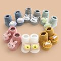 calcetines térmicos de animales de dibujos animados lindos para bebés / niños pequeños Blanco image 3