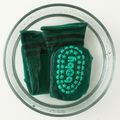 Baby / Toddler Ribbed Antiskid Floor Socks Green image 4