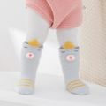 3-pack Baby / Toddler Cartoon Animal Three-dimensional Non-slip Floor Socks Multi-color