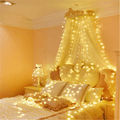 80 LED Romantic String Lights Pale Yellow