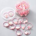 20-piece Adorable Hairbands for Girls Pink