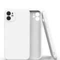 Silicone Case For Apple iPhone 11 12 Pro Max Phone Case For iPhone 7 8 Plus X XS Max XR Cover White