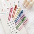 7-pack Candy Colors Hollow Out Hair Clip for Women Color-A