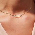 Women Simple Letter Mama Pendant Necklace Mother's Day Gift Birthday Gift Gold