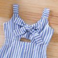Striped Onesies for Toddler Girl / Girl Light Blue image 3