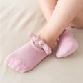 Baby / Toddler Love Bowknot Socks Pink