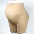 Maternity Leggings High Waist Belly Support Leggins for Pregnant Women Pregnancy Skinny Pants Body Shaping Postpartum Trousers Beige