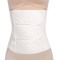 Postpartum C-section Maternity Recovery 2 in 1 Cotton Gauze Breathable Belly Band Pelvis Belt, Postnatal Shapewear White image 1