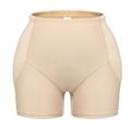 Women Padded Shapewear Panties Hip Enhancer Panties Shaper Shorts Sponge Padded Butt Lifter Padded Shapewear Apricot image 1