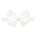 2-pack Handmade Pure Color Butterfly Bow High Flexibility Ribbed Headband for Girls Color-A image 3