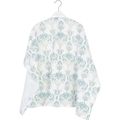 100% Cotton Floral Print Baby Nursing Cover Mother Nursing Poncho 360° Coverage Privacy for Breastfeeding Baby Car Seat Cover Shopping Cart Cover Stroller Cover Color-A image 1