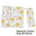100% Cotton Floral Print Baby Nursing Cover Mother Nursing Poncho 360° Coverage Privacy for Breastfeeding Baby Car Seat Cover Shopping Cart Cover Stroller Cover Color-A image 4