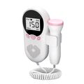 Instrumento de detecção de freqüência cardíaca do bebê instrumento de monitoramento doppler cardíaco em casa grávida pré-natal detector de freqüência cardíaca do bebê Branco image 1