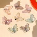 10-pack Butterfly Hair Clips per ragazza Multicolore image 2