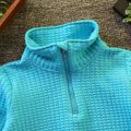 Toddler Boy Trendy Textured Lapel Collar Zipper Design Sweatshirt Mint Green