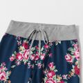 Floral Print Pattern Pants for Mom and Me Multi-color