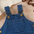 Baby Boy/Girl Blue Denim Overalls Pants Blue image 4