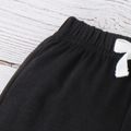 Baby Boy/Girl Solid Elasticized Waist Shorts Black image 5