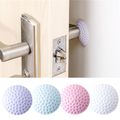 4 Pcs Silicone Knock-prevent Sticky Cushion White image 1