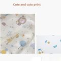 1-piece 100% Cotton Baby Bumper Cushion Pillow Bumpers In The Crib Baby Bed Protection Tour Light Green image 5