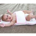 Portable Baby Bed Infant Support Head Pillow, Baby Bed Mattress Cribs Pink