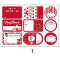 Christmas Gift Tags Self Adhesive Christmas Gift Tag Stickers Holiday Decorative Presents Labels Decals Name Labels Rose Gold