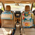 bolsa de armazenamento de carrinho de bebê acessórios para carrinho de bebê banco traseiro para carro bolsa organizadora de pano oxford armazenamento de suprimentos para bebê Azul image 1
