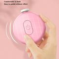 Baby Electric Nail Trimmer Newborn Electric Nail Polisher Nail File Drill Safety Cutter Trimmer Clipper for Toes and Fingers Pink image 4
