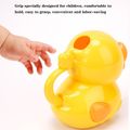 كوب شامبو للأطفال بطة الكرتون مستلزمات استحمام الطفل الرضيع لعبة مائية تعليمية الأصفر image 5