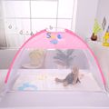 No Installation Baby Mosquito Net Portable Foldable Pop-Up Mosquito Net Tent Pink