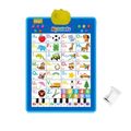 Interactive Electronic Alphabet Wall Chart Music Talking Poster Preschool Education Toy Early Learning Toys Blue image 5