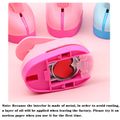 Mini Paper Hole Punch Craft Hole Punch Shapes for DIY Craft, Scrapbook, Cards, Handmade Project Light Pink