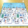 Baby Rug for Crawling Baby Play Mat Kids Area Rugs Educational Play Mat Toddler Playmat (70.87*39.37inch) Light Blue image 4