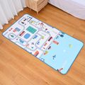 Baby Rug for Crawling Baby Play Mat Kids Area Rugs Educational Play Mat Toddler Playmat (70.87*39.37inch) Light Blue image 1