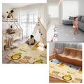 Baby Rug for Crawling Baby Play Mat Toddlers Kids Area Rugs Cartoon Playmat (70.87*59.06inch) Multi-color image 3